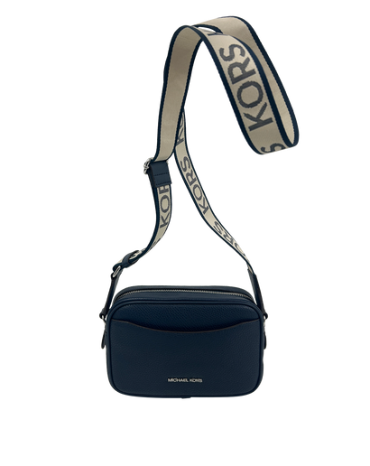 Crossbody Camera, 90&euro;, Bolso, Azul, Animal - Piel, Vista frontal